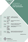 ACM Transactions on Architecture and Code Optimization雜志封面
